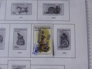 Nicaragua 1862-1974 Stamp Collection on Album Pages​