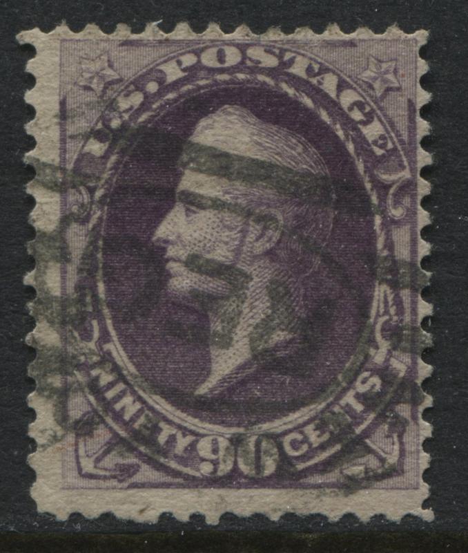 USA 1888 90 cent Perry purple used (JD)