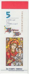 Canada - #BK204b (#1671a) Christmas Madonna and Child Booklet - MNH