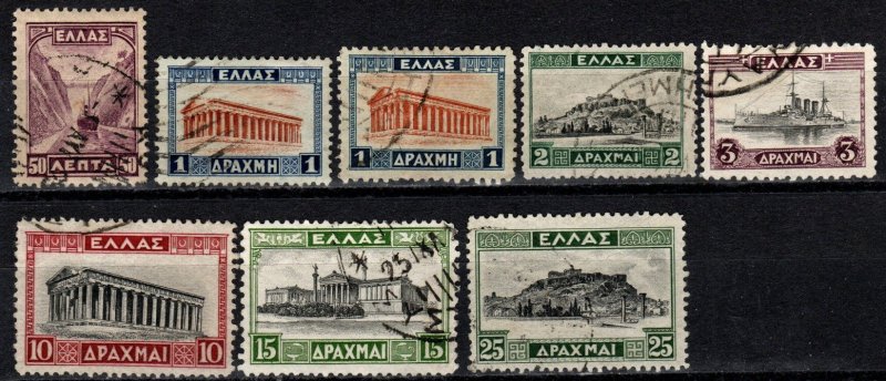 Greece #364-71  F-VF Used CV $39.00  (X946)