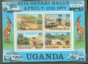 Uganda #170a Mint (NH) Souvenir Sheet