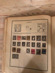 Modern Stamp Album Circa 1921
