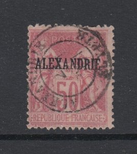 Alexandria (French Offices), Scott 12a (Yvert 14), used