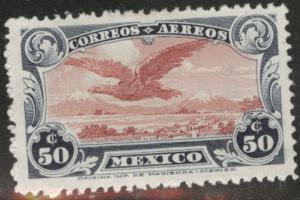MEXICO Scott C2 MH* Eagle airmail