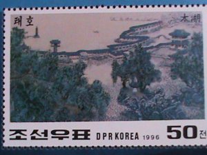 ​KOREA-1996 SC# 3533 CENTENIAL OF-TAIWU LAKE-CHINESE IMPERIAL POST -MNH- S/S