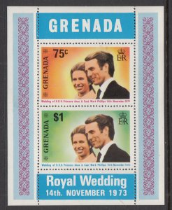 Grenada 517a Royal Wedding Souvenir Sheet MNH VF