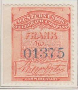 U.S. Scott #16T2 Telegraph Revenue Stamp - Cat $40 - Mint Single