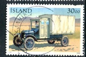 Iceland: 1992; Sc. # 758,  Single Stamp