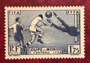 France 1938 coupe du monde soccer scott# 349 MNH