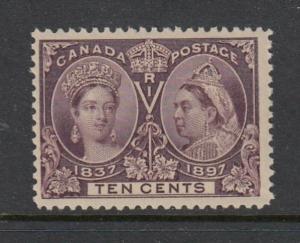 Canada #57  (MINT NH)  PSE Certificate cv $400.00