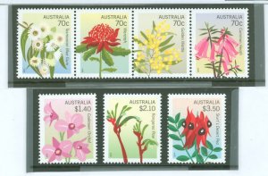 Australia  #4053-59   (Flowers)