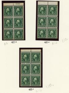 Early High Quality Booklet Pane Collection Many VF NH Cat $1859.75 - Stuart Katz