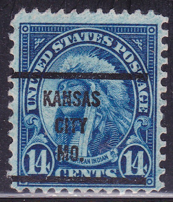 Precancel - Kansas City, MO PSS 695-63 Bureau Issue