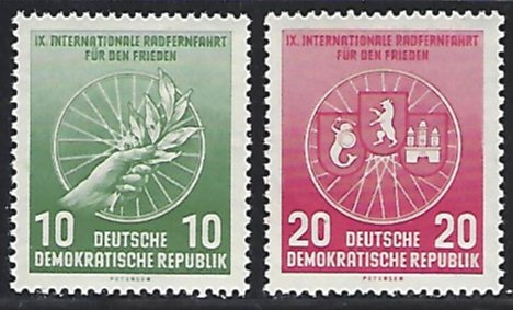 DDR #289-290 MNH CV$1.30 [4288]