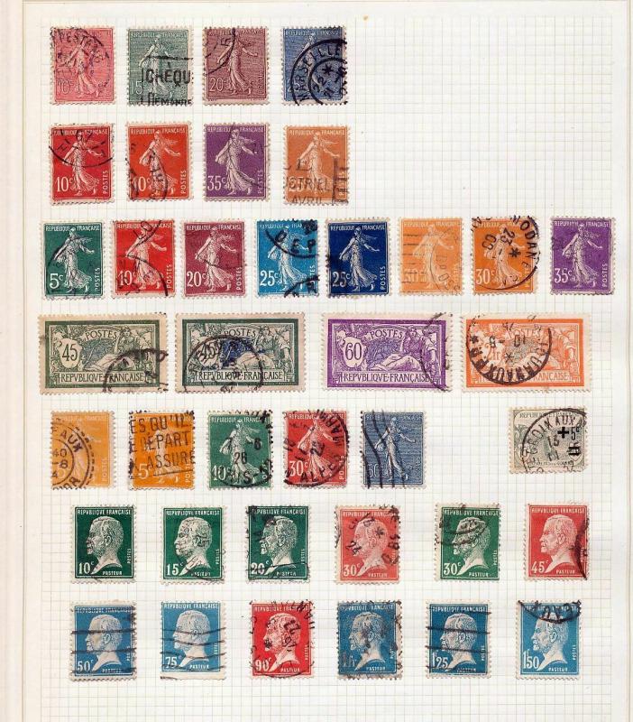 FRANCE Early/Mid Used Collection(Appx 170 Items) (JJ853