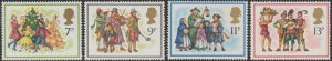 Great Britain #847-850 1978 Carol Singers Set of 4 MNH-VF.