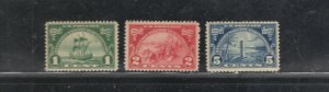 US SCOTT# 614-616 MNH, OG, COMPLETE SET
