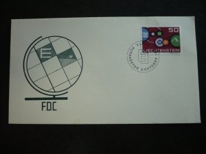 Postal History - Liechtenstein - Scott# 368 - First Day Cover