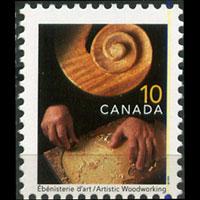 CANADA 1997 - Scott# 1679 Woodcarving 10c NH