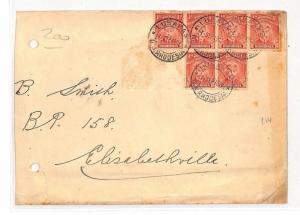 DD219 1922 Rhodesia Lusakas Cover PTS