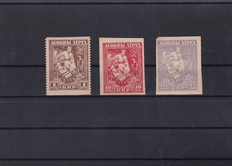 belarus 1920 civil war stamps ref 11561