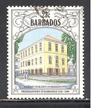 Barbados 803 used SCV $ 0.65 (DT)