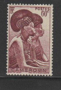 CAMEROUN #308  1946  60c  TIKAR WOMEN     MINT VF NH  O.G