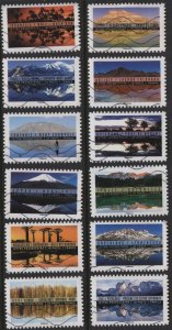 France 5150-5161 (used set of 12) world reflections (2017)