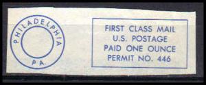 Permit Philadelphia, PA. E1826