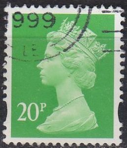 ENGLAND GREAT BRITAIN [1996] MiNr 1630 ycm ( O/used ) Machin