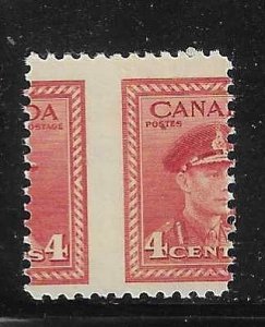 Canada 1943 King George Sc 254 MNH Error Rare A2966
