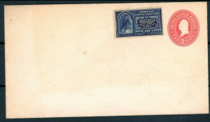 USAstamps Unused FVF US 1894 Special Delivery Scott E4 on U358