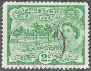 DYNAMITE Stamps: St. Kitts-Nevis Scott #122 - USED