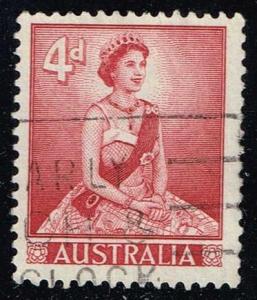Australia #318 Queen Elizabeth II; Used (0.25)
