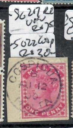 MALTA QV 1D   SG 22  COSPICUA SON CDS PIECE    VFU      P0715B H