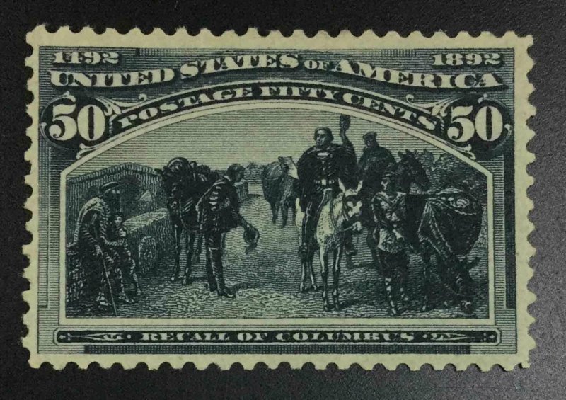 MOMEN: US STAMPS #240 MINT OG H LOT #74754*