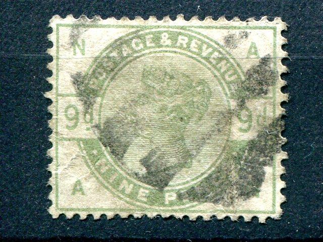 Great Britain #106 9d  Used  margins all around 50% premium