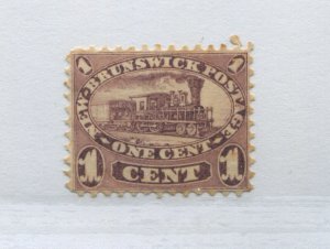 New Brunswick 1860 1 cent mint no gum