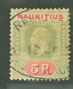 Mauritius #198  Single