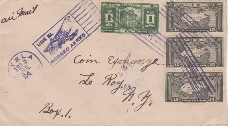 Honduras 3 Covers 1927 - 1935