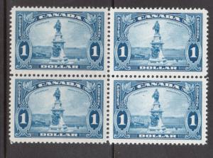 Canada #227i XF/NH Block