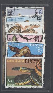 Laos #722/1179  Multiple