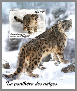 NIGER 2023 MNH Snow Leopard S/S #221b