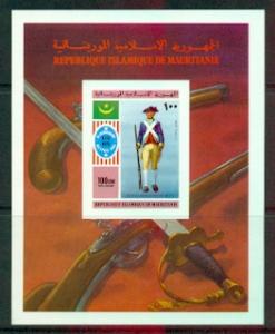 Mauritania #C163 MNH IMPERF American Bicentennial S/S