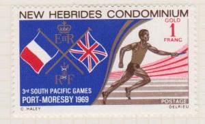 British New Hebrides Sc#134 MH