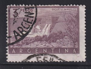 Argentina 638 NihuiI Dam 1956