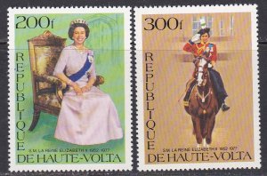 Upper Volta Sc #436-437 MNH