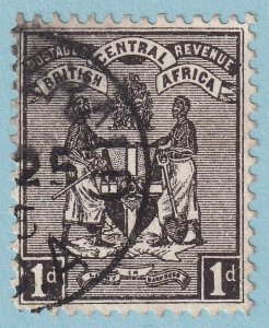 BRITISH CENTRAL AFRICA 21 USED NO FAULTS VERY FINE! MAI