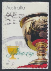 Australia  SG 3648  SC# 3571 Used SA  Golf Presidents Cup  see details scan    