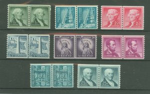 United States #1054-59A Mint (NH) Single (Complete Set)